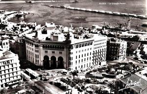 Alger - Vue aerienne - Grande Poste